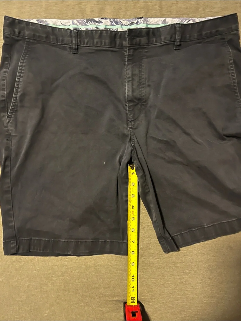 Tommy Bahama Men's Dark Navy Flat-Front Shorts